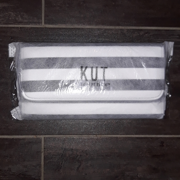Kut From The Kloth Striped Black and White Wallet - Picture 5 of 6
